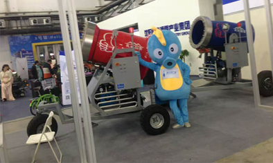 人工造雪机会需要受到环境影响地形影响