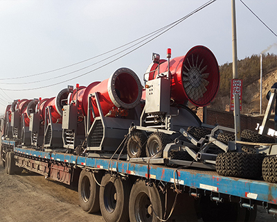 人工造雪机耐严寒保证喷嘴系统的稳定